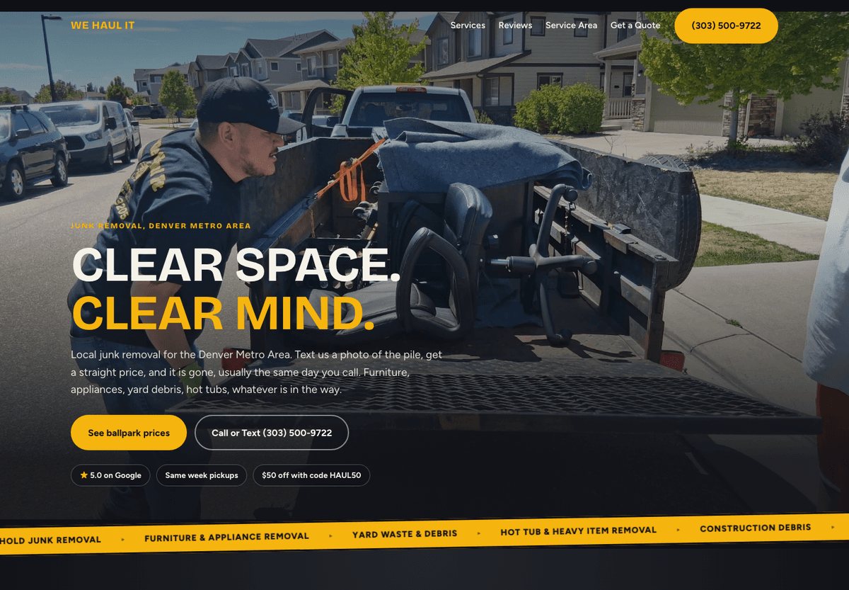 We Haul It